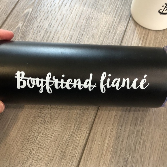 Two fiancé/fiancée tumblers - Picture 2 of 8